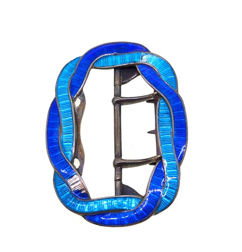 Lot 4 - Child & Child - An early 20th century enamelled buckle
