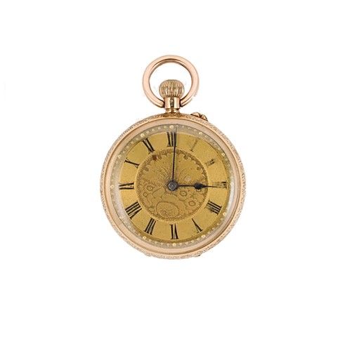 Lot 153 - A Victorian open faced pocket watch