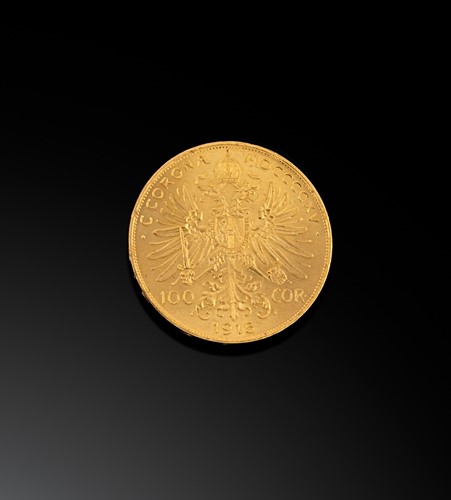 Lot 239 - A 1915 Austrian 100 Corona gold coin