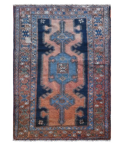 Lot 672 - A Hamadan rug, circa 1930