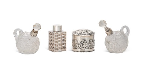 Lot 332 - A group of Victorian silver items