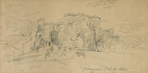 Lot 108 - Edward Lear (British, 1812-1888)