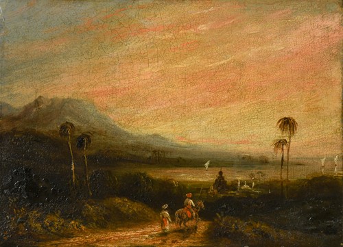 Lot 88 - Circle of William Daniell RA (British, 1769-1837)