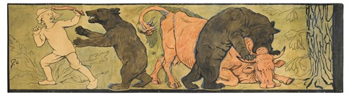 Lot 215 - Lorenz Frolich (Danish, 1820-1908)