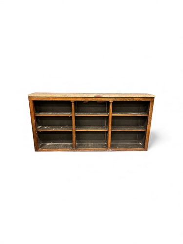 Lot 751 - A rosewood open bookcase section with modern...