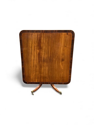 Lot 712 - A Regency mahogany and rosewood crossbanded...