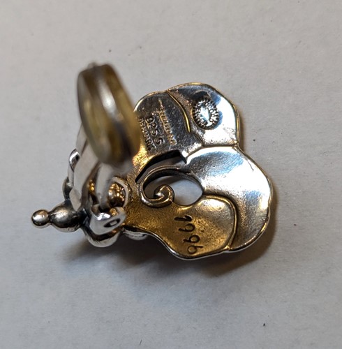Lot 7 - Harald Nielsen for Georg Jensen - A pair of silver ear clips