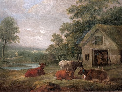 Lot 313 - Circle of John Rathbone (British, 1745-1807)