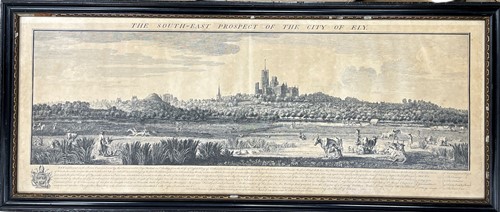 Lot 23 - S & N Buck. The South-East Prospect of the City of Ely