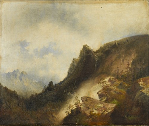 Lot 103 - Sophus Jacobsen (Norwegian, 1833-1912)