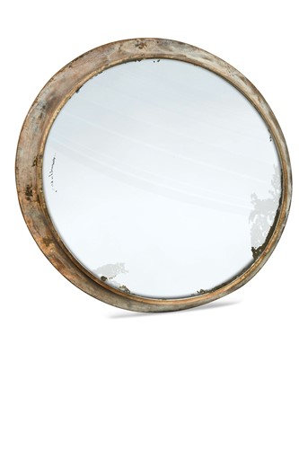 Lot 255 - A large Czech Tramway mirror, circa 1960s