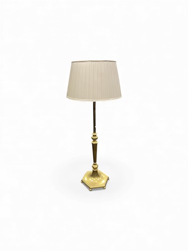 Lot 197 - A brass standard lamp, first half 20th century...