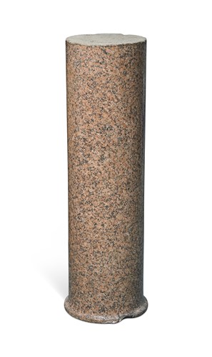 Lot 543 - An aswar granite plinth after the antique