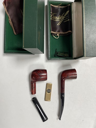 Lot 287 - A 9ct gold cigar cutter (9g weighable sleeve excluding steel cutter part)