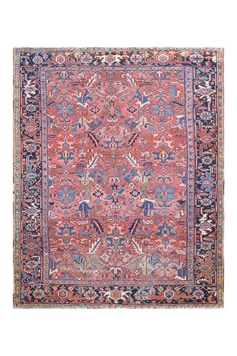 Lot 424 - A Heriz carpet, mid-20th century
