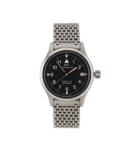 Lot 259 - IWC Schaffhausen - A Pilot's Mark XII wristwatch