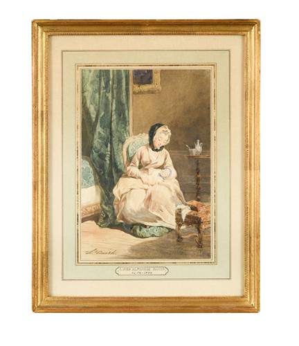 Lot 146 - Louis-Alphonse David (French, 1798-1849)