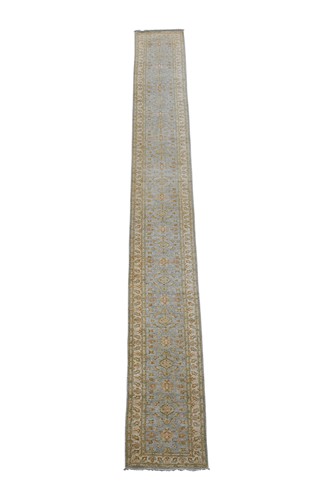 Lot 531 - A Ziegler style runner rug, modern