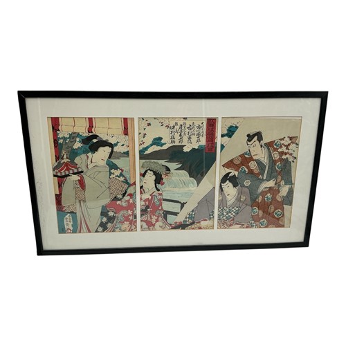 Lot 165 - After Kochoro Hosai (Kunisada III 1848 - 1920)