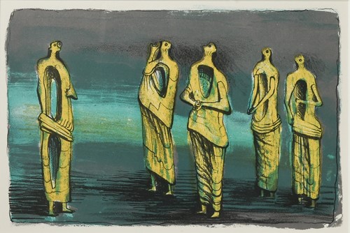 Lot 450 - Henry Moore OM CH FBA (1898-1986)