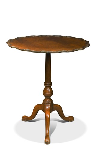 Lot 424A - A George III mahogany tripod table