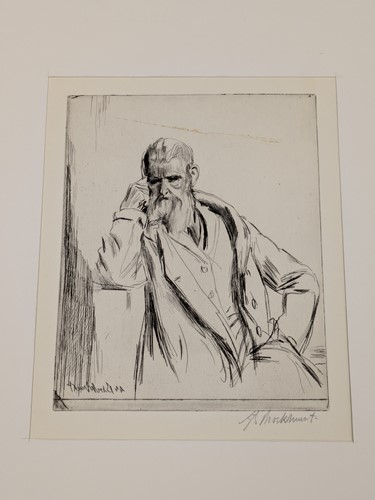 Lot 338 - A Collection Of Three Portrait Etchings (3)