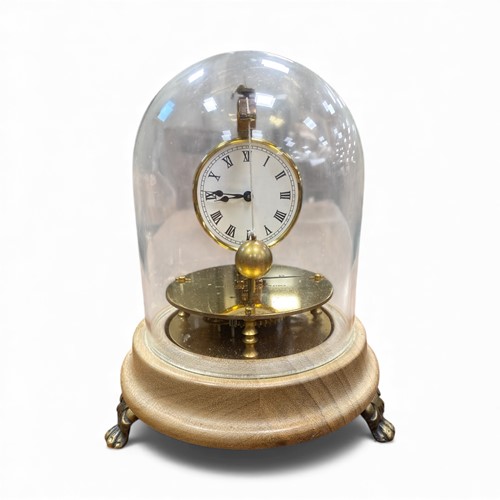 Lot 63 - Briggs patent Rotary Ball pendulum clock, 19 x...