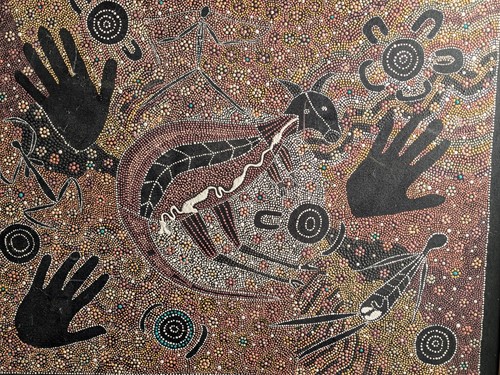Lot 488 - Sos Hawkins (Aboriginal)