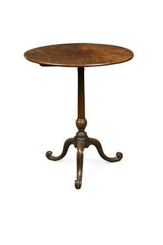 Lot 418 - A George III mahogany occasional table
