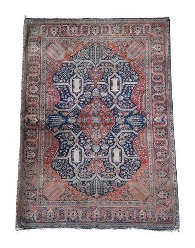 Lot 649 - A finely-woven Kashan rug, circa 1930