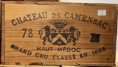 Lot 116 - Chateau de Camensac, Haut-Medoc 5eme Cru 1978