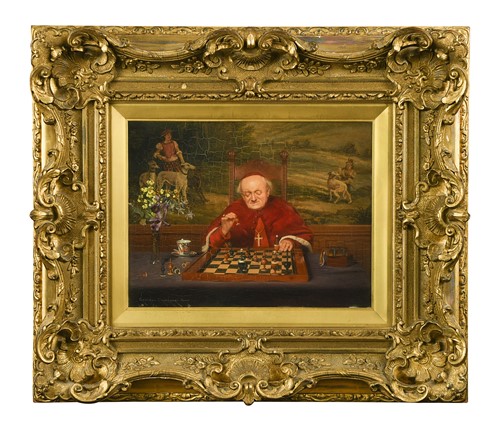 Lot 189 - Georges Croegaert (Belgian, 1848-1923)