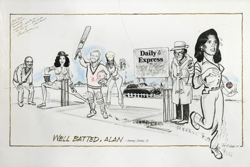 Lot 231 - Cricket and Political interest (2)