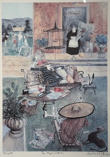Lot 421 - Sue Macartney-Snape (Tanzanian, b.1957-) (2)