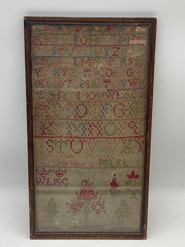 Lot 247 - An early 19th Century Needlework Sampler