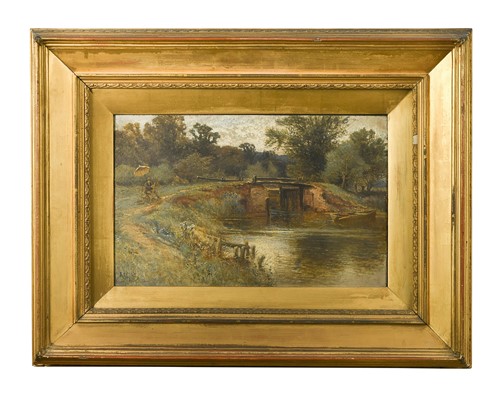 Lot 281 - Alfred Augustus Glendening (British, 1840-1921)