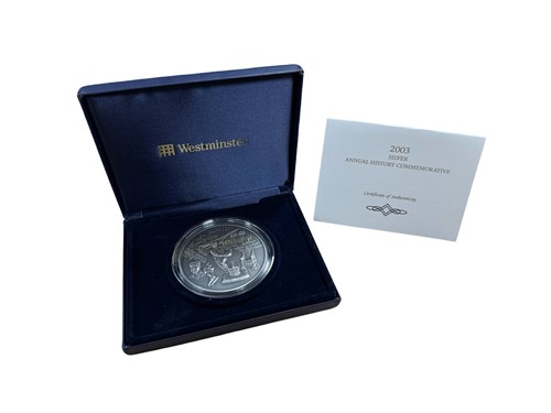 Lot 77 - 2003 Westminster Silver Medal St George and the Dragon