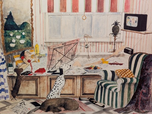 Lot 417 - Sue Macartney-Snape (Tanzanian, b.1957-) (2)
