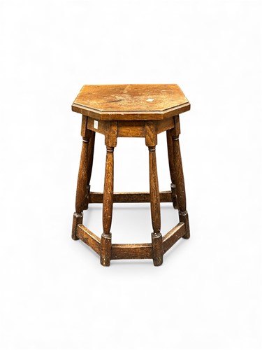 Lot 790 - A 19th century cantor's stool, the unusual...