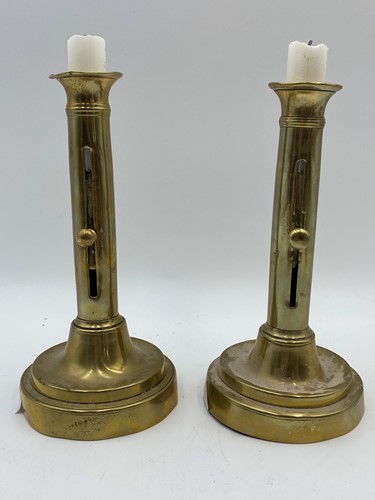 Lot 92 - A pair of 19th century ejector brass...