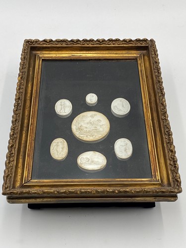 Lot 107 - Seven Grand Tour plaster cast...