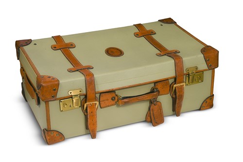 Lot 146 - Trussardi, a good quality leather suitcase