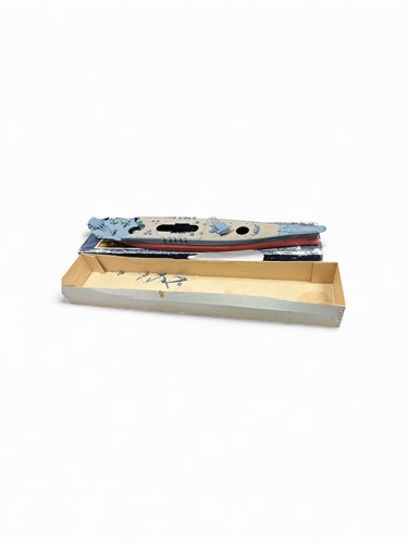 Lot 191 - A Japanese plastic model Yamato battleship by...