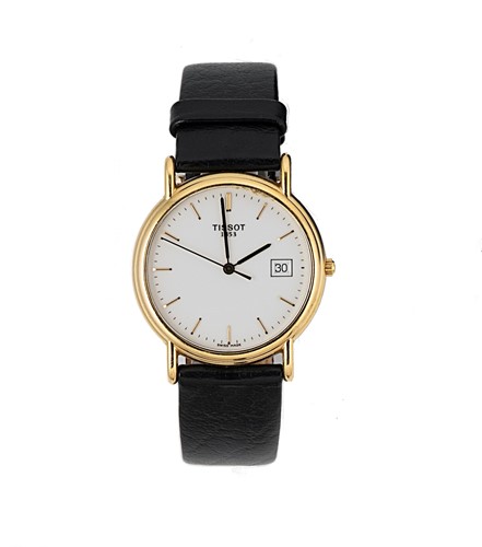 Lot 280 - Tissot - An 18ct gold wristwatch