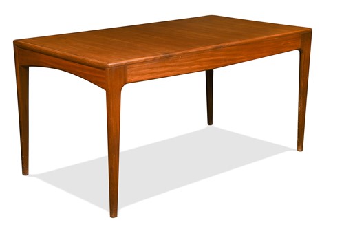 Lot 246 - A mid-century teak extending dining table
