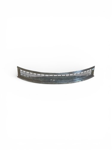 Lot 445 - A bowfront pierced steel fender 118cm wide