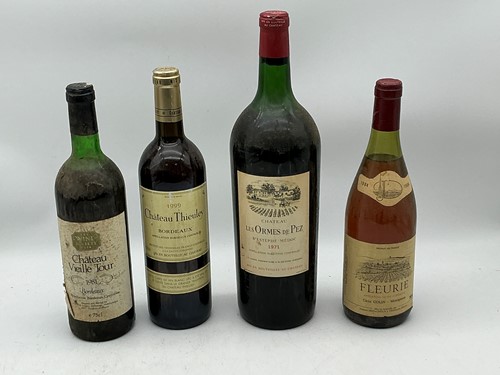 Lot 163 - 3 boxes of wine, mainly French, various...