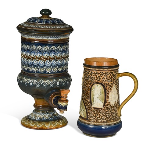 Lot 24 - Harriet Hibbut for Doulton Lambeth, a stoneware jug