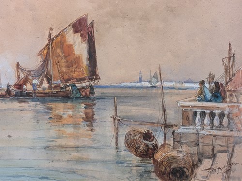 Lot 234 - Thomas Bush Hardy RBA (British, 1842-1897)