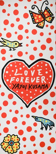 Lot 155 - Yayoi Kusama (Japanese 1929-), Love Forever